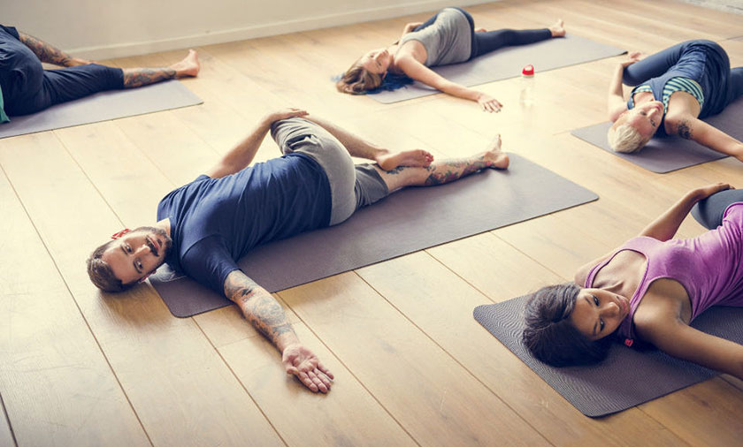 Cómo son las sesiones de yoga para hombres?